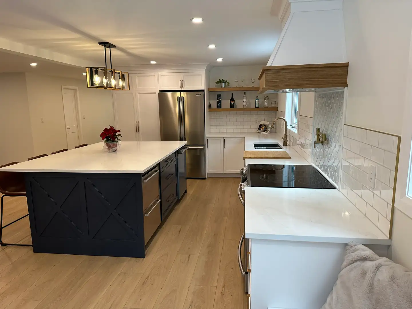 A completed home renovation by Northstar Contracting